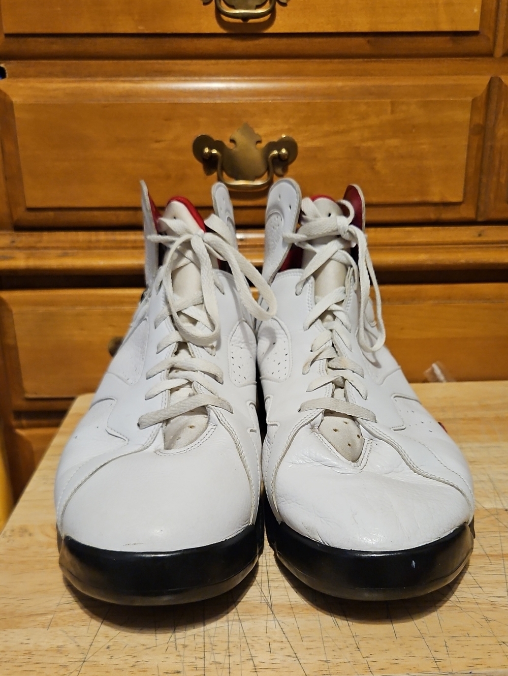 Size 15 Nike Air Jordan 7 Retro Cardinal 304775-101 LN3